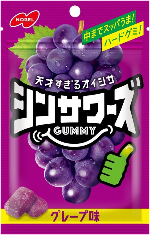 ノーベル製菓(NOBEL) シンサワーズグミ グレープ味