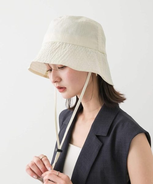 センスオブプレイス(SENSE OF PLACE) UVカット UVダウンブリムハット