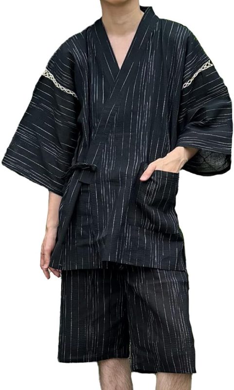 ジャングルストーム(JUNGLE STORM) しじら織り甚平