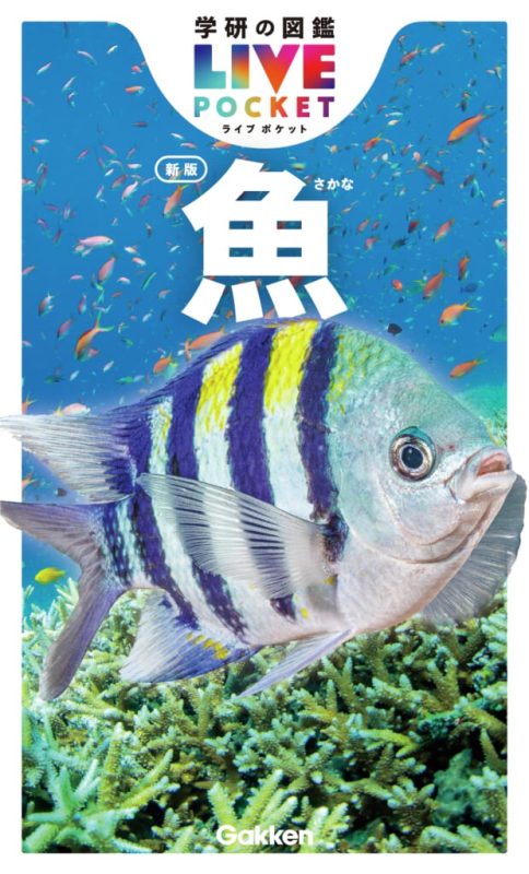 Gakken 学研の図鑑LIVE ポケット 魚 新版