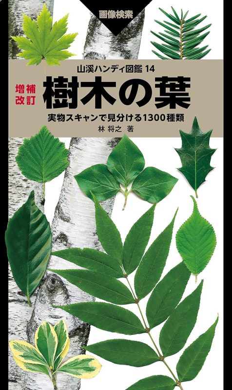 山と渓谷社 山溪ハンディ図鑑 14 増補改訂 樹木の葉 実物スキャンで見分ける1300種類