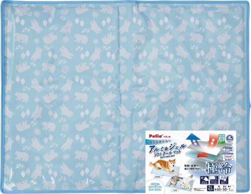 ペティオ(Petio) 犬猫用マット 電気を使わない アルミ&ジェル ソフトクールマット W27393