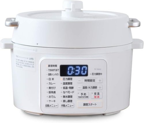 アイリスオーヤマ(IRIS OHYAMA) 電気圧力鍋 2.2L PC-MA2