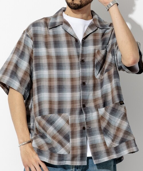 ペンドルトン(PENDLETON) 別注 ダブルガーゼ ショートスリーブ チェックシャツ