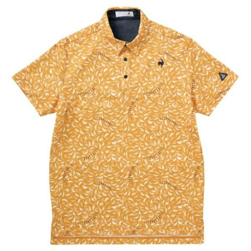 ルコックスポルティフゴルフ(le coq sportif golf) 接触冷感小柄半袖シャツ