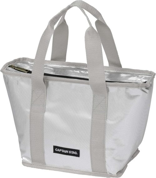 キャプテンスタッグ(CAPTAIN STAG) デリス シルバートートクーラーバッグ 4L UE-655