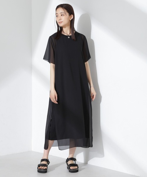 ナノ・ユニバース(nano・universe) シアーコンビワンピース