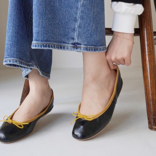 ポルセリ(PORSELLI) バレエシューズ/ソリッド