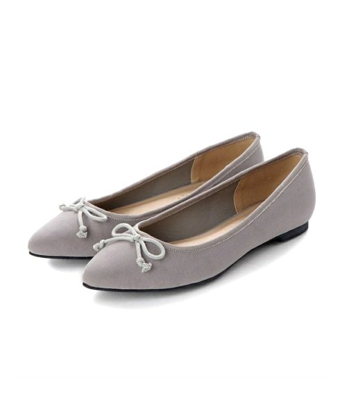 LibertyDoll ポインテッドトゥフラット美脚バレエパンプス