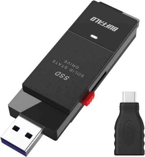 バッファロー(BUFFALO) 外付けSSD SSD-SCT1.0U3BA