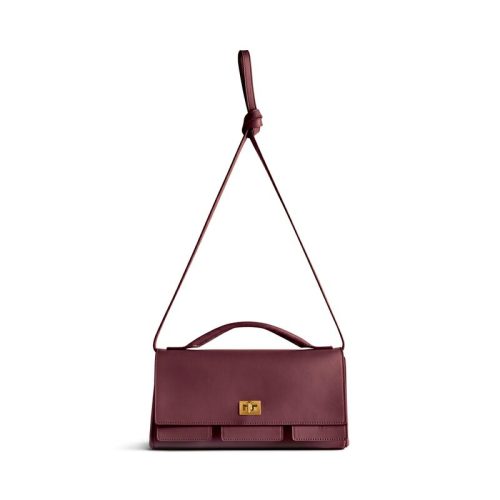 バレンシアガ(BALENCIAGA) Bel Air クラッチ ストラップ付き スモール