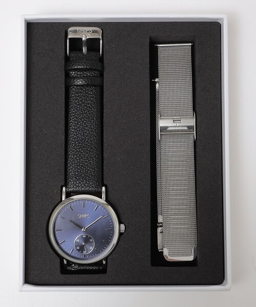 シップス(SHIPS) ビジネス ミリタリー 2WAY ベルト ウォッチ