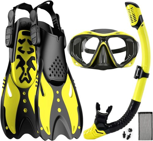 Sixcom シュノーケリング 3点セット