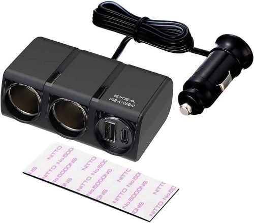 星光産業 モニターUSBツインソケット EM-174