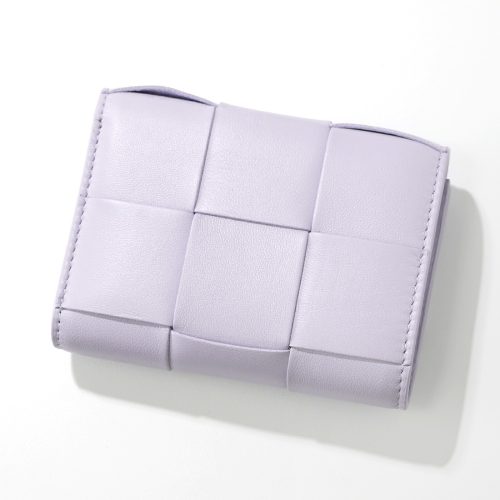 ボッテガ・ヴェネタ(BOTTEGA VENETA) カセット 三つ折り財布