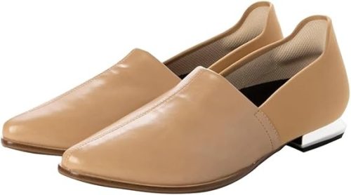 フィットフィット(fitfit) ポインテッドハンズフリーフラットシューズ