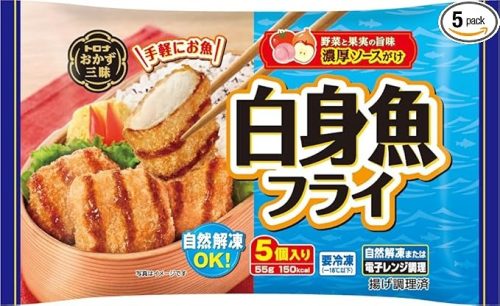 トロナ おかず三昧 白身魚フライ