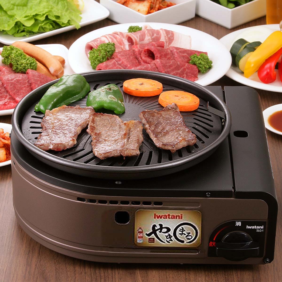 売れてます　ＢＢＱ　キャンプ　祭り　屋台　炙り　焼き鳥器　プロパンガス　イベント eh0814-1.jpg