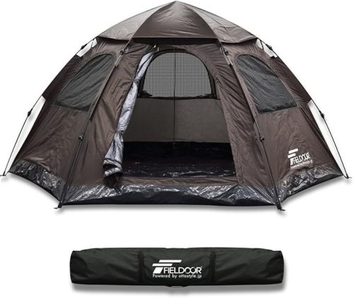 フィールドア(FIELDOOR) ワンタッチテント ヘキサゴン型
