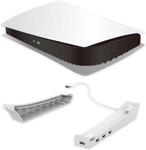 アローン(Allone) PS5用 横置きHUBスタンド ALG-P5U3YS