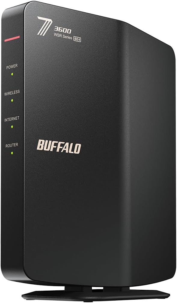 バッファロー(BUFFALO) Wi-FiルーターAirStation WSR3600BE4P-BK