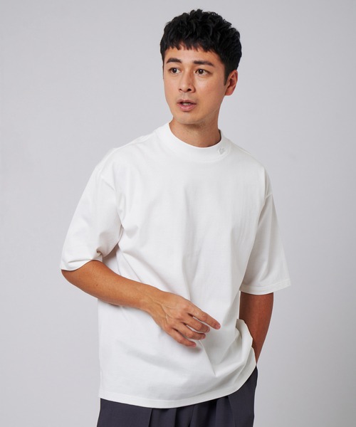 ラコステ(LACOSTE) 別注 モックネック Tシャツ