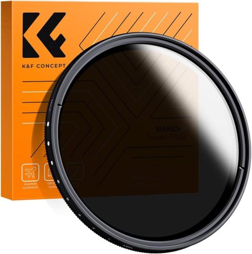 K&F Concept 可変NDフィルター ND2-ND400 Nano-Bシリーズ