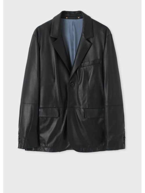 ポールスミス(Paul Smith) ラムレザー シングル2Bジャケット