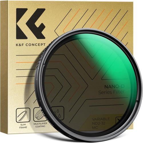 K&F Concept 可変NDフィルター ND2-ND32 Nano-Dシリーズ