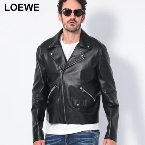 ロエベ(LOEWE) バイカージャケット ナパラム