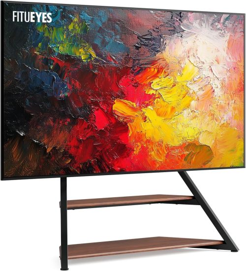 FITUEYES 75~100V 超大型 タワー テレビスタンド エッフェルシリーズ TT201301MB-JP