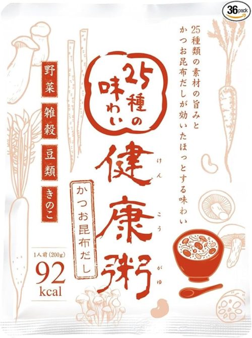 アイケイ 25種の味わい健康粥 かつお昆布だし