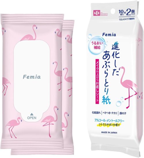 レック(LEC) Femia メイクリペア シート 10枚 2個 シトラスサボン