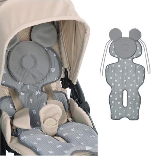 タカラトミー(TAKARA TOMY) 2WAYひんやりベビーカーシート ミッキーマウス