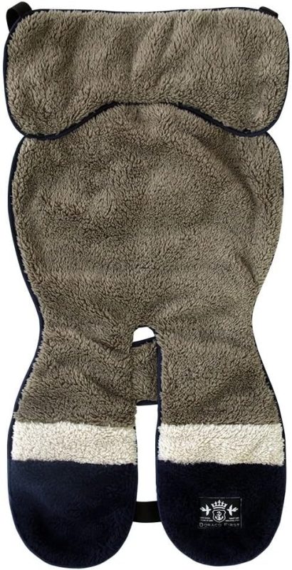 ドラコ(DORACO) もこもこファーのベビーカーシート