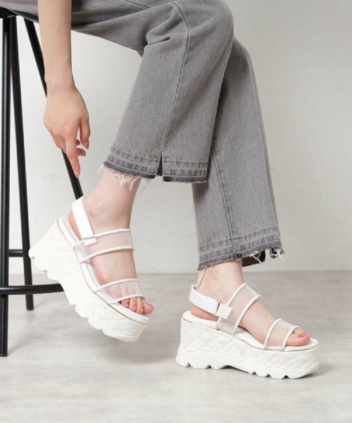 エスペランサ(ESPERANZA) キルティング厚底スポサン