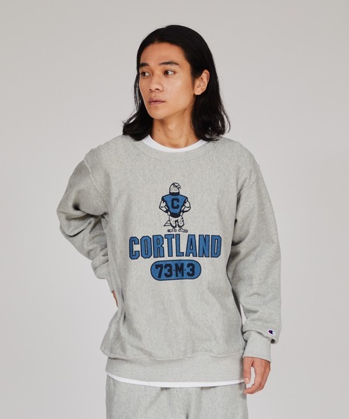 チャンピオン(Champion) リバースウィーブ(R)クルーネックスウェットシャツ 25SS