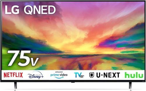 LGエレクトロニクス(LG Electronics) 75V型　4Kット液晶テレビ 75QNED80JRA