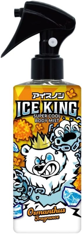 白元アース アイスノン ICE KING 極冷えボディミスト 金木犀の香り 150ml