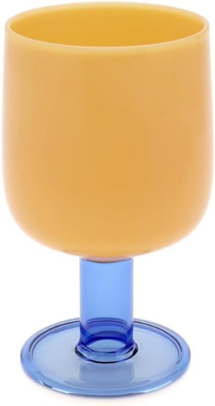 アマブロ(amabro) TWO TONE 1868 ツートーン ワイングラス イエロー×ブルー