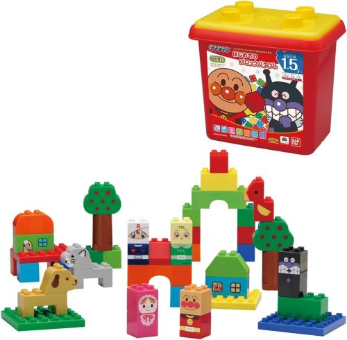 バンダイ(BANDAI) アンパンマン はじめてのブロックバケツL 665973