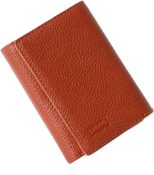 リーバイス(LEVI’S) リアルレザー 三つ折り ウォレット 本革