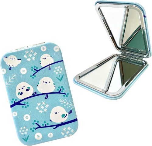 LamPlanning きながにシマエナガ コンパクトミラー