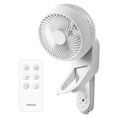 山善(YAMAZEN) 洗える サーキュレーター 壁掛け YWRX-BMD18E