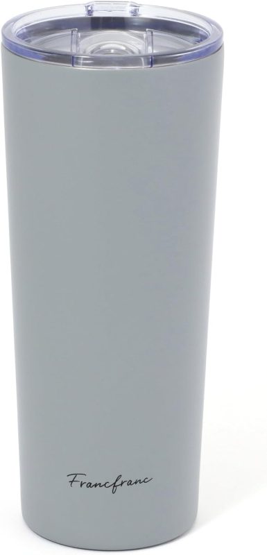 フランフラン(Francfranc) フタ付き ステンレスタンブラー 650m