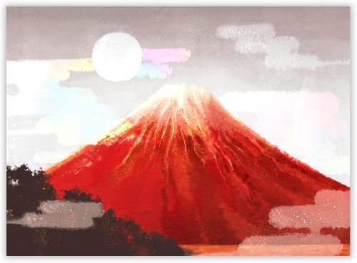 TOKYO ART キャンバスアート 風水 富士山