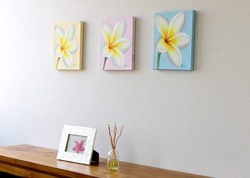 ココバリ 絵画 プルメリア