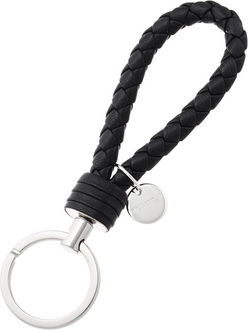 ボッテガ・ヴェネタ(BOTTEGA VENETA) イントレチャート キーリング