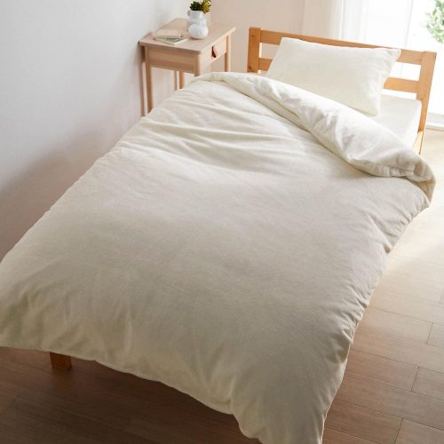 ベルメゾン(Belle Maison) 吸湿発熱プラス・あったかマイクロファイバーの掛け布団カバー