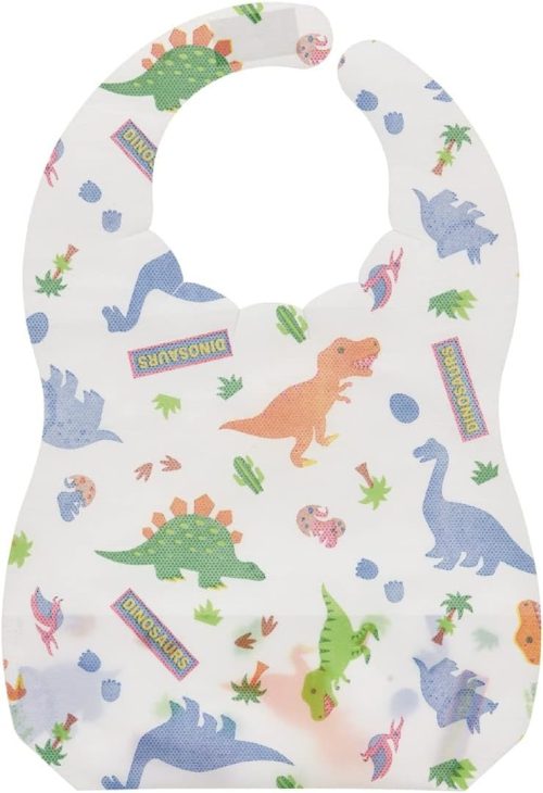 スケーター(Skater) 不織布ベビーエプロン ディノサウルス 47437-8-FBEP1